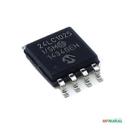 Circuito Integrado 24lc1025t-i/sm Eeprom 1024k Microchip Imagem Circuito Integrado 24lc1025t-i/sm Eeprom 1024k Microchip