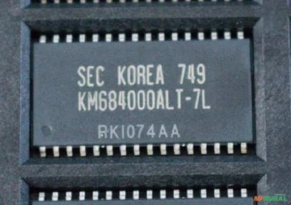Circuito Integrado Km684000alt-7l Memória Smd Tsop Samsung Imagem Circuito Integrado Km684000alt-7l Memória Smd Tsop Samsung