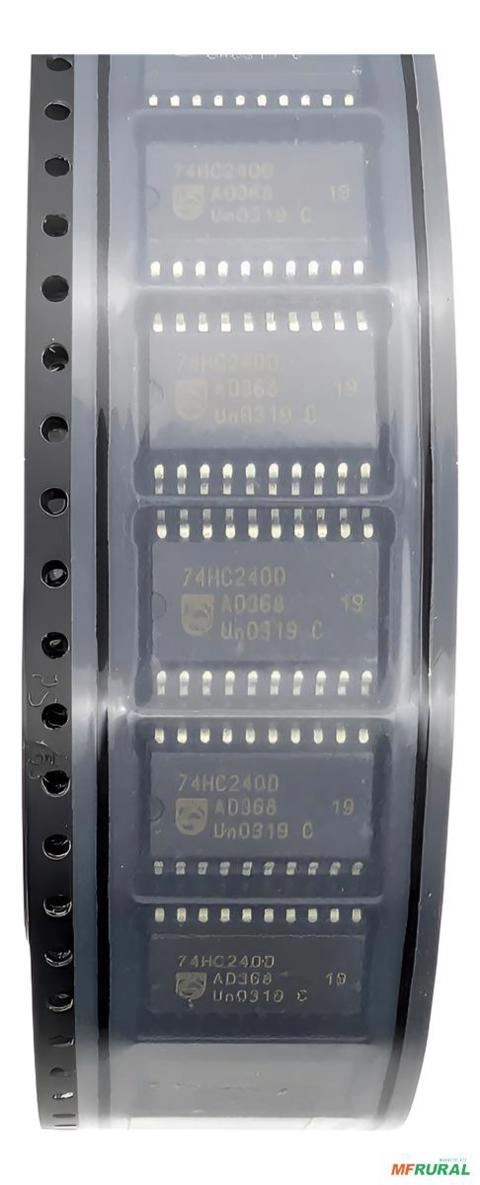 5x Circuito Integrado 74hc240d Nexperia Original Imagem 5x Circuito Integrado 74hc240d Nexperia Original