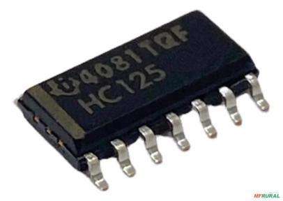 10x Circuito Integrado Hc125 Original Texas Soic-14 Imagem 10x Circuito Integrado Hc125 Original Texas Soic-14