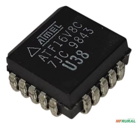 Ci Atf16v8c-7ju - Pld Flash 7.5ns - 20plcc Smd - Atmel Imagem Ci Atf16v8c-7ju - Pld Flash 7.5ns - 20plcc Smd - Atmel