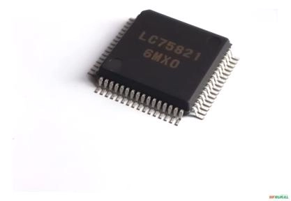 Ci Driver Display Sanyo Lc75821e 53 Segmentos 4 Grids I2c/s Imagem Ci Driver Display Sanyo Lc75821e 53 Segmentos 4 Grids I2c/s