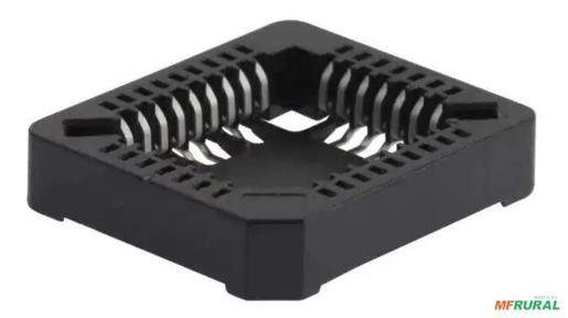 Kit 10 Soquete Para Componentes 32p Plcc Smd Imagem Kit 10 Soquete Para Componentes 32p Plcc Smd