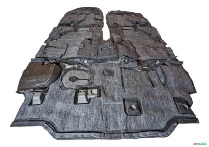 Carpete Assoalho Dianteiro Hyundai Santa Fé - 842602b231j4 - Cor: Cinza Imagem Carpete Assoalho Dianteiro Hyundai Santa Fé - 842602b231j4 - Cor: Cinza