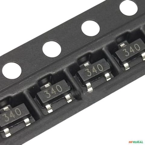 10x Fdn340p 340 - Mosfet Canal P 20v 2a Sot-23 Onsemi Imagem 10x Fdn340p 340 - Mosfet Canal P 20v 2a Sot-23 Onsemi