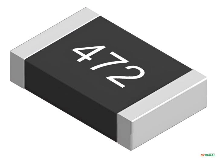 Resistor Array 472 Resistor Smd 0402 - Selecione os Valores - Resistência / Eia 919867