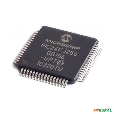 Microcontrolador Pic24fj256gb106-i/pt 16b 16mips 256kb Imagem Microcontrolador Pic24fj256gb106-i/pt 16b 16mips 256kb