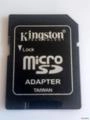 10 Unid. Adaptador Cartão De Memória Kingston Micro Sd Imagem 10 Unid. Adaptador Cartão De Memória Kingston Micro Sd