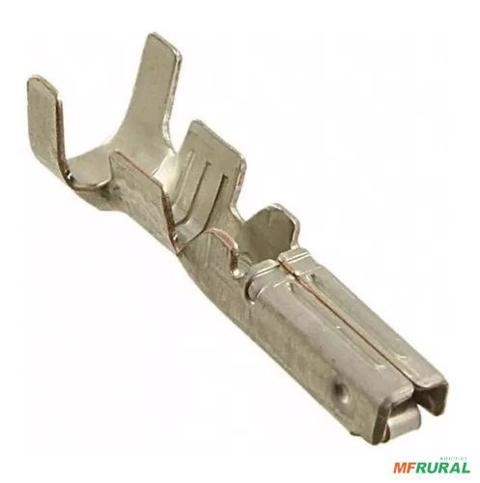 10x Soquete Contato Estanho Awg 15-18 Crimpagem 282110-1 Imagem 10x Soquete Contato Estanho Awg 15-18 Crimpagem 282110-1
