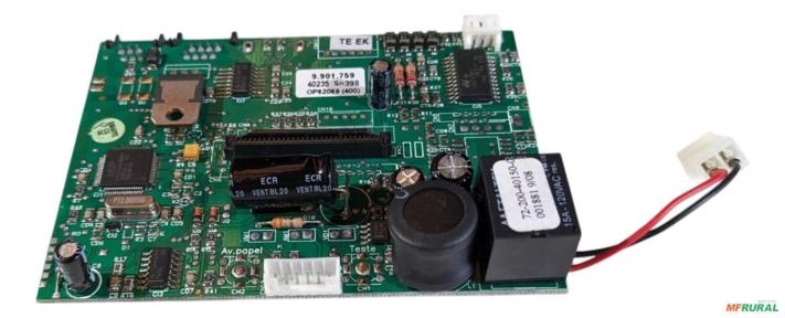 Placa Eletronica Lógica Cpu Impressora Matricial De Recibos Imagem Placa Eletronica Lógica Cpu Impressora Matricial De Recibos