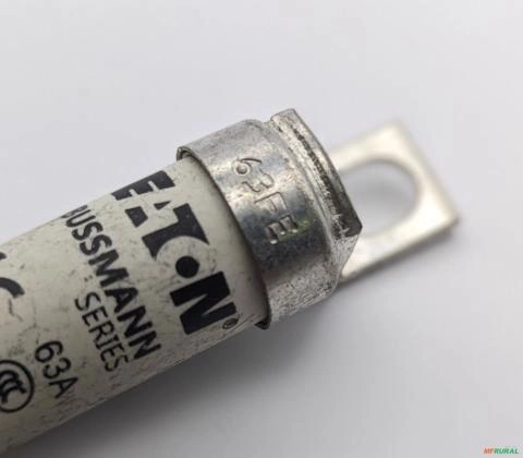 2x Fusível Bussmann Eaton Bs88:4 63fe 63a Imagem 2x Fusível Bussmann Eaton Bs88:4 63fe 63a