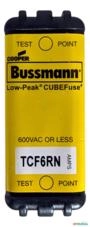 Fusível Eaton Bussmann 6 A - Tcf6rn - Gama de voltagem: 600V Imagem Fusível Eaton Bussmann 6 A - Tcf6rn - Gama de voltagem: 600V