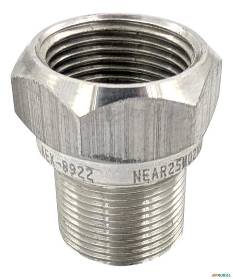 Adaptador de Rosca Nutsteel NEAR25M02NA - Ex d / Ex e - Macho M25 para Fêmea 3/4" NPT Imagem Adaptador de Rosca Nutsteel NEAR25M02NA - Ex d / Ex e - Macho M25 para Fêmea 3/4" NPT