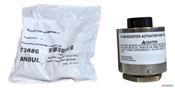 Booster Atuador Cv98 428949 Ansul Tyco - Voltagem: 12 Vdc Imagem Booster Atuador Cv98 428949 Ansul Tyco - Voltagem: 12 Vdc