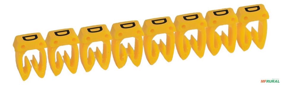 Identificador P/ Condutores Fios Cabos Seção 0,15 A 0,5mm2 - Caracter: D Imagem Identificador P/ Condutores Fios Cabos Seção 0,15 A 0,5mm2 - Caracter: D