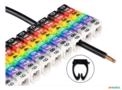 Identificador P/ Condutores Fios Cabos Seção 0,15 A 0,5mm2 - Caracter: 1 Imagem Identificador P/ Condutores Fios Cabos Seção 0,15 A 0,5mm2 - Caracter: 1
