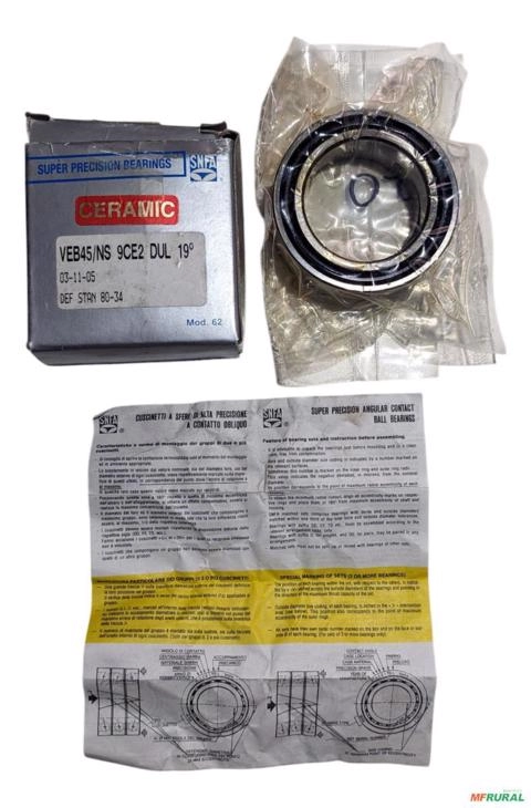 Rolamento Precisão Contato Angular Snfa Veb45/ns 9ce2 Dul - Voltagem: N/A Imagem Rolamento Precisão Contato Angular Snfa Veb45/ns 9ce2 Dul - Voltagem: N/A