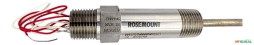 Sensor de Temperatura Rosemount PT100 Série 0065 - 323mm, 4 Fios, ATEX E1 - Alta Precisão Industrial - Voltagem: N/A Imagem Sensor de Temperatura Rosemount PT100 Série 0065 - 323mm, 4 Fios, ATEX E1 - Alta Precisão Industrial - Voltagem: N/A