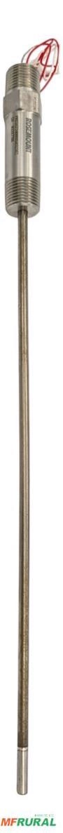 Sensor de Temperatura Rosemount PT100 Série 0065 - 323mm, 4 Fios, ATEX E1 - Alta Precisão Industrial - Voltagem: N/A Imagem Sensor de Temperatura Rosemount PT100 Série 0065 - 323mm, 4 Fios, ATEX E1 - Alta Precisão Industrial - Voltagem: N/A