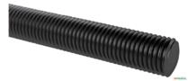 Barra Roscada M20-2,5 X 800mm - Classe 8.8 - Cor: Preto Imagem Barra Roscada M20-2,5 X 800mm - Classe 8.8 - Cor: Preto