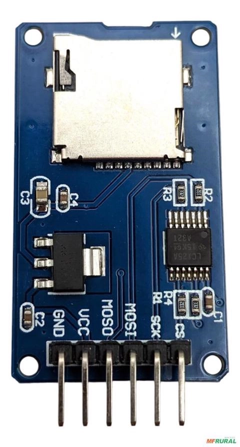Módulo Cartão Micro sd Com Interface Arduino + Adaptador em 922363