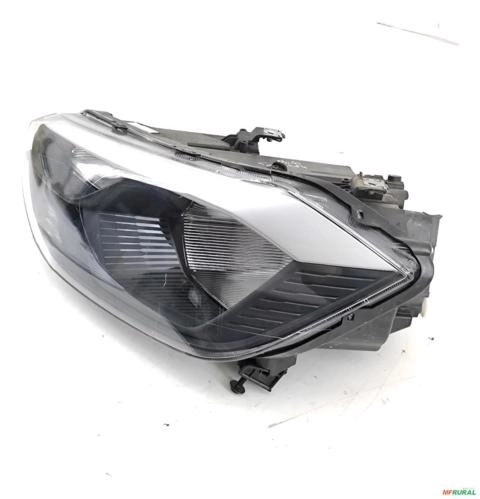 Farol Esquerdo Motorista Máscara Negra Vw Polo 2018-2023 - Lado: Esquerdo/Motorista Imagem Farol Esquerdo Motorista Máscara Negra Vw Polo 2018-2023 - Lado: Esquerdo/Motorista