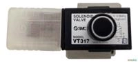 Válvula Solenoide SMC VT317-5DZ-02 24V DC 3 Vias 1/4" - Original - Voltagem: 24 Vdc Imagem Válvula Solenoide SMC VT317-5DZ-02 24V DC 3 Vias 1/4" - Original - Voltagem: 24 Vdc