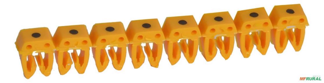 Identificador P/ Condutores Fios Cabos Seção 0,15 A 0,5mm2 - Caracter: . PONTO DECIMAL Imagem Identificador P/ Condutores Fios Cabos Seção 0,15 A 0,5mm2 - Caracter: . PONTO DECIMAL