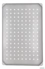 Painel de Montagem Perfurado 575x375mm - Organização Industrial - Chapa Perfurada em Aço PM-A para Quadros e Ferramentas - Cor: Cinza Imagem Painel de Montagem Perfurado 575x375mm - Organização Industrial - Chapa Perfurada em Aço PM-A para Quadros e Ferramentas - Cor: Cinza