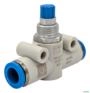 Válvula Reguladora de Fluxo Unidirecional Festo GR-QS-8 193970 Conexão 8mm Montagem em Linha Pneumática Original - Voltagem: N/A Imagem Válvula Reguladora de Fluxo Unidirecional Festo GR-QS-8 193970 Conexão 8mm Montagem em Linha Pneumática Original - Voltagem: N/A