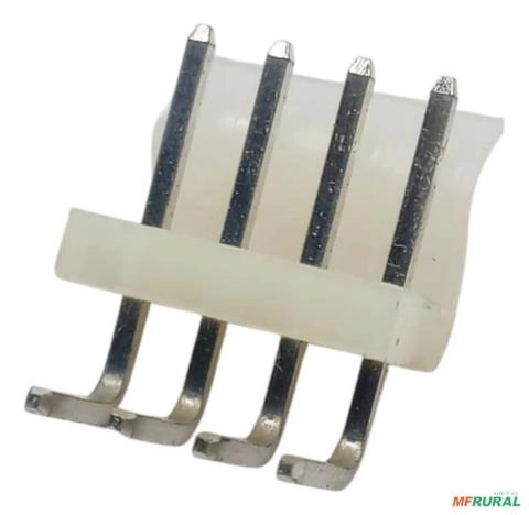 50x Conector Kk Wafer 4 Vias 3.96mm 90 Graus Molex Kk 396 Imagem 50x Conector Kk Wafer 4 Vias 3.96mm 90 Graus Molex Kk 396