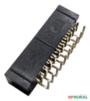 10x Conector Idc Macho 20 Pinos 90° Para Pci - 2x10 Vias Preto Imagem 10x Conector Idc Macho 20 Pinos 90° Para Pci - 2x10 Vias Preto