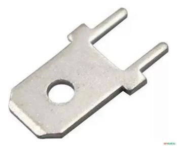 100 Peças - Terminal Faston Macho Lingueta 6,3mm 180g Pci Imagem 100 Peças - Terminal Faston Macho Lingueta 6,3mm 180g Pci