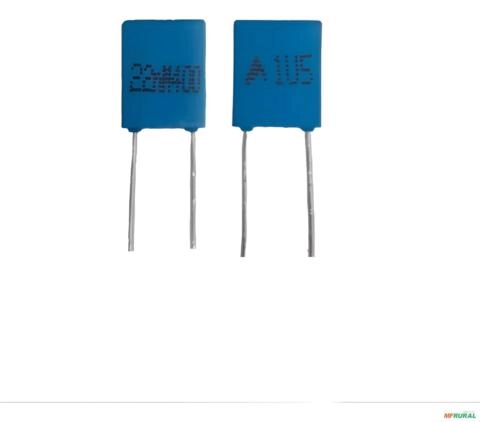 25x Capacitor Poliéster 22k (22nf) 400v 5mm (22nm400) Epcos Imagem 25x Capacitor Poliéster 22k (22nf) 400v 5mm (22nm400) Epcos