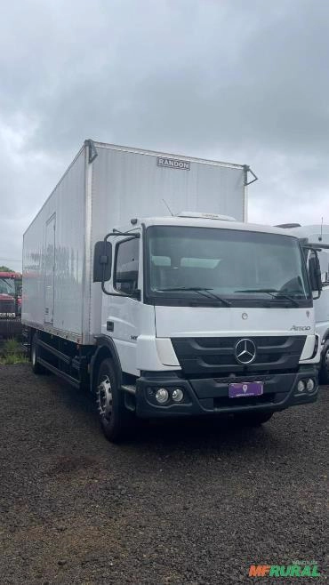 Mercedes-benz Atego 1419 - Baú de alumínio - IPVA GRÁTIS Imagem Mercedes-benz Atego 1419 - Baú de alumínio - IPVA GRÁTIS