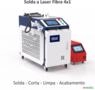 Máquina da Solda a Laser Fiber 4x1 - Solda, corta, limpa e acabamento. Imagem Máquina da Solda a Laser Fiber 4x1 - Solda, corta, limpa e acabamento.