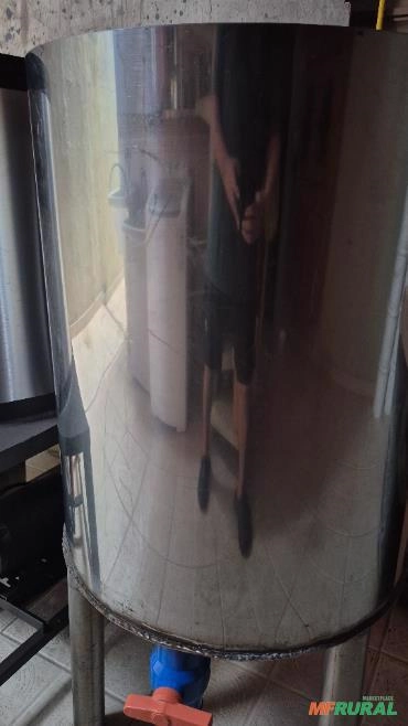 Reator inox com aquecimento para cosmeticos Imagem Reator inox com aquecimento para cosmeticos