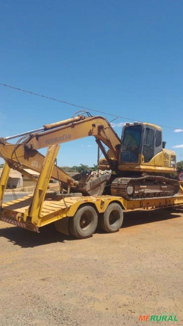 Escavadeira Hidráulica Komatsu PC160LC 2007 Imagem Escavadeira Hidráulica Komatsu PC160LC 2007