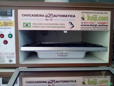 INCUBADORA/NACÉDORA AUTOMÁTICA 72 HUEVOS Imagem INCUBADORA/NACÉDORA AUTOMÁTICA 72 HUEVOS