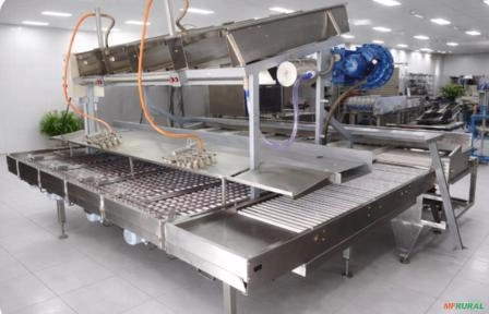Mesa coletora de ovos ATI Imagem Mesa coletora de ovos ATI