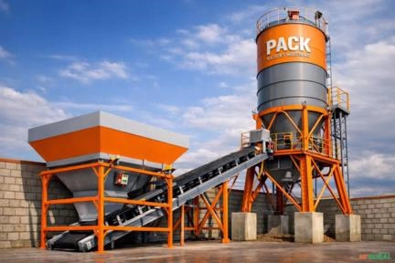 central de agregados Imagem central de agregados