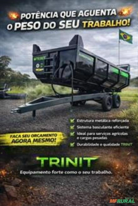 Caçamba Basculante Metálica Trinit Imagem Caçamba Basculante Metálica Trinit