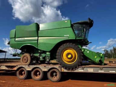 Colheitadeira John Deere S670 2016 Imagem Colheitadeira John Deere S670 2016