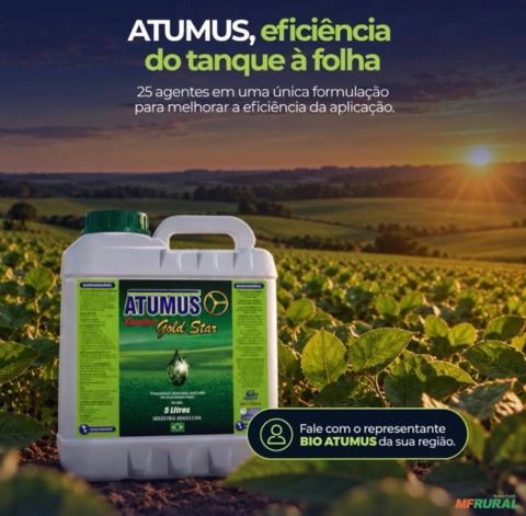 Adjuvante Agrícola Atumus Tander Gold Star para Pulverização Imagem Adjuvante Agrícola Atumus Tander Gold Star para Pulverização