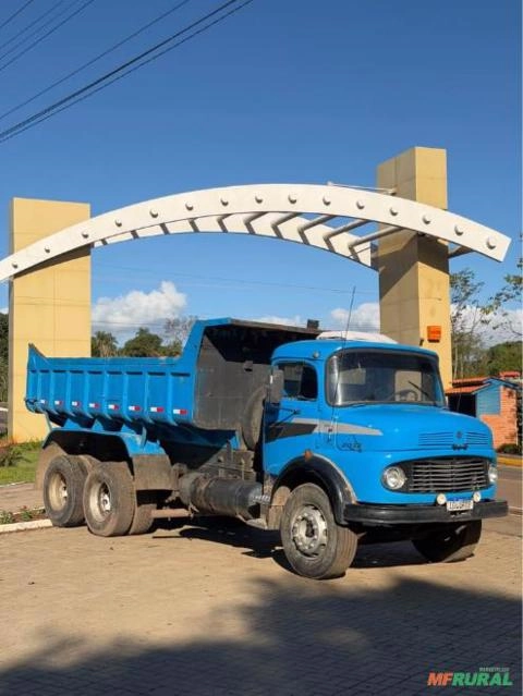 Caminhão Caçamba Mercedes-Benz L-2013 Truck Ano 1976 Imagem Caminhão Caçamba Mercedes-Benz L-2013 Truck Ano 1976