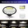 Farol de Led Oval 144W Bivolt Imagem Farol de Led Oval 144W Bivolt