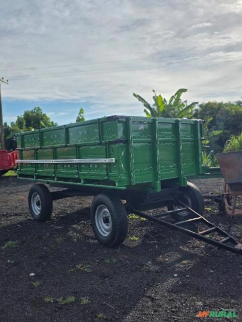 Carreta caixote zero Imagem Carreta caixote zero