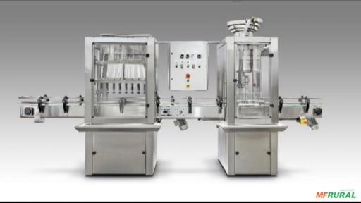 Enchedora Linear Automática de 4 Bicos Imagem Enchedora Linear Automática de 4 Bicos