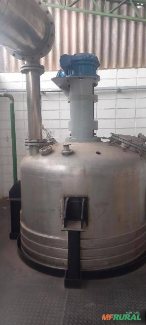 Reator em Aço Inox A-316-L com Agitador Imagem Reator em Aço Inox A-316-L com Agitador