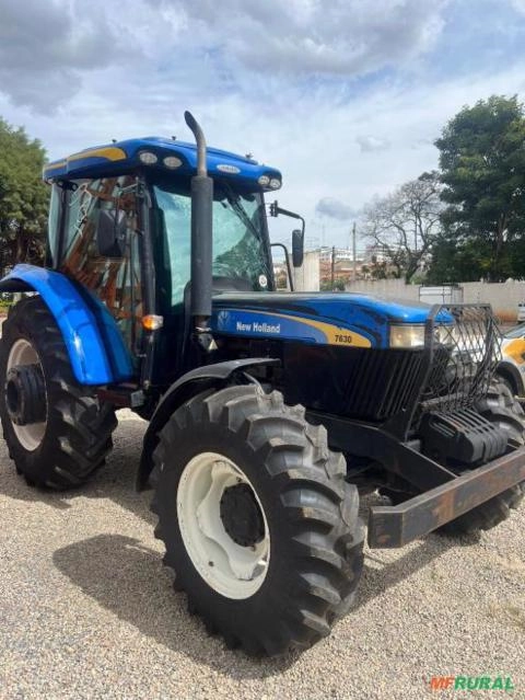 Trator New Holland 7630 Ano 2020 Imagem Trator New Holland 7630 Ano 2020
